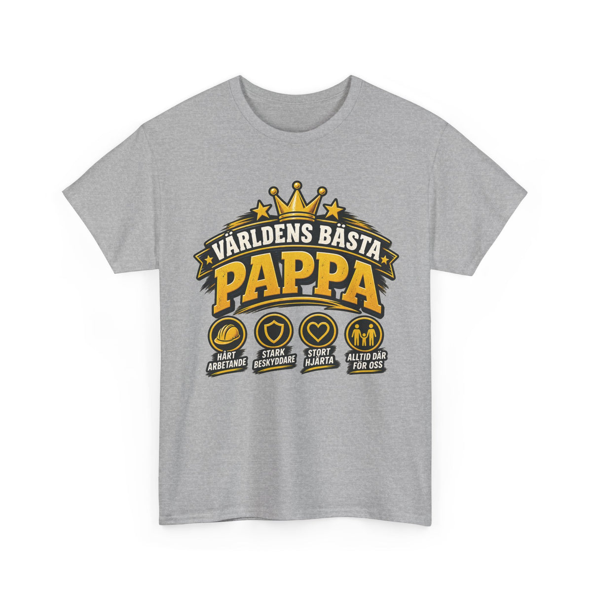 Världens Bästa Pappa T-Shirt – Rolig Pappatröja