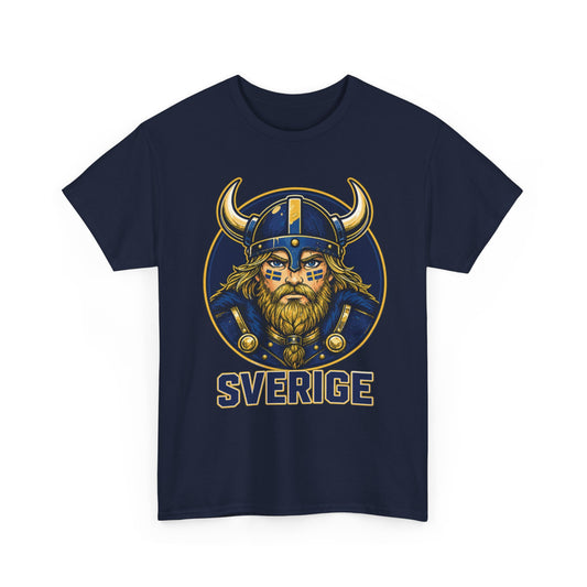 Sverige Viking T-Shirt – Svensk Supportertröja | Unisex