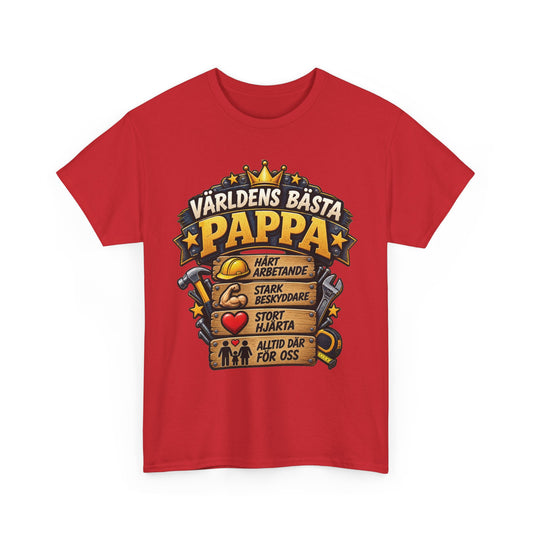 Världens Bästa Pappa T-Shirt – Händig Pappa