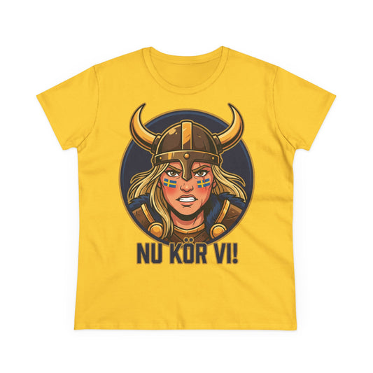 Nu Kör Vi! – Viking T-Shirt för Dam