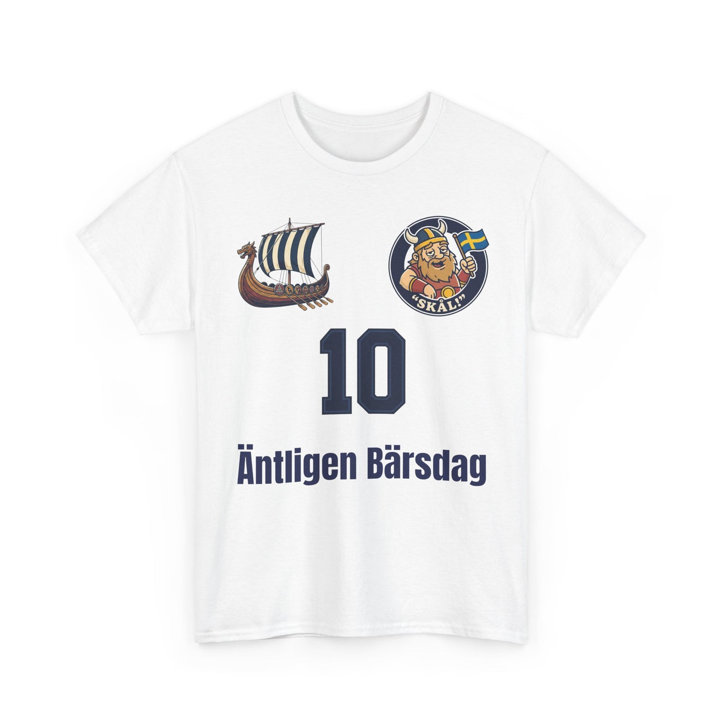 Äntligen Bärsdag T-Shirt – Rolig Viking & Öl Tröja | Unisex