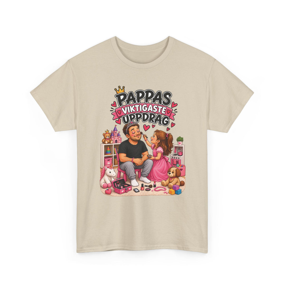 Pappas Värld – T-Shirt för Pappa & Barn
