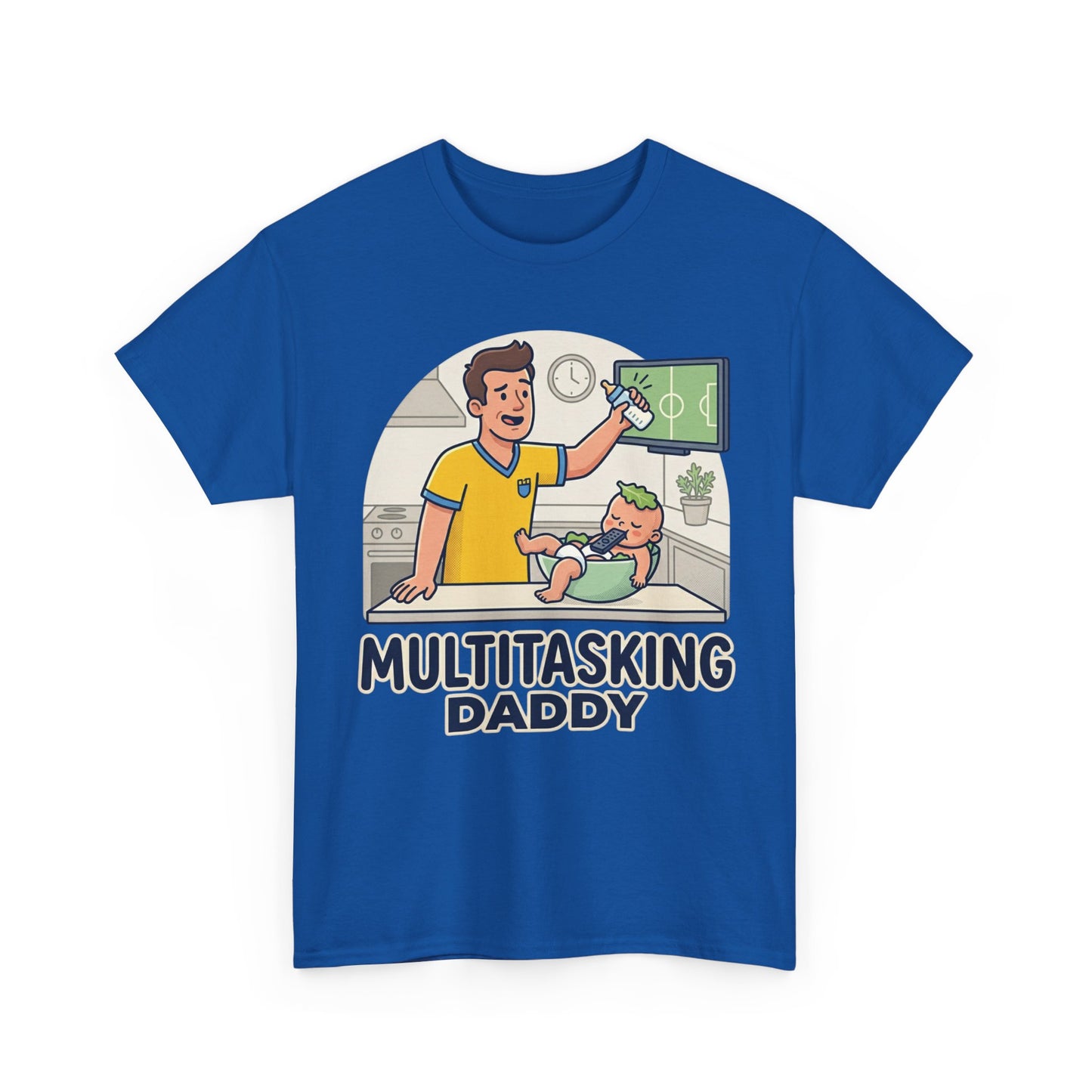 Multitasking Daddy T-Shirt – Rolig Pappa Tröja