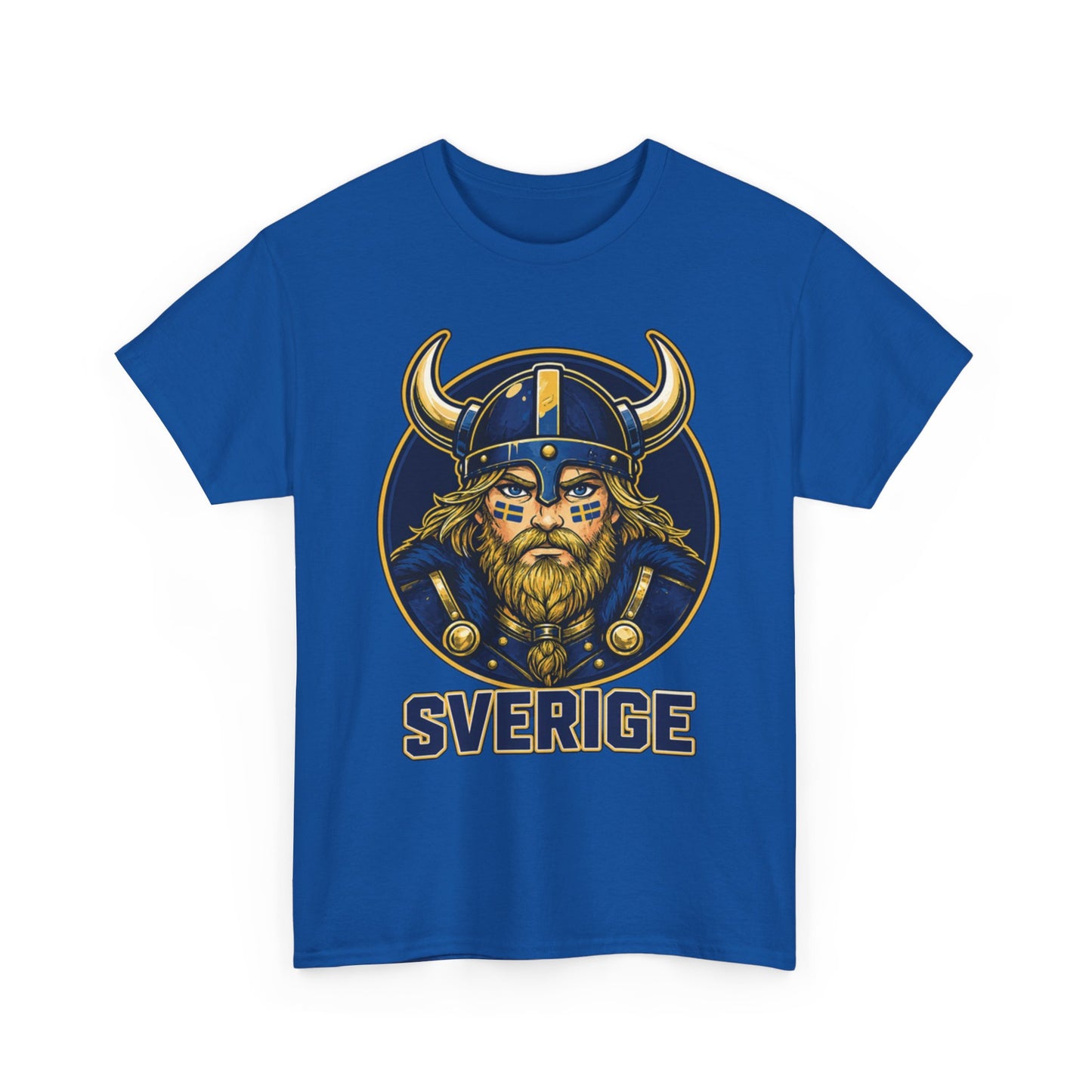 Sverige Viking T-Shirt – Svensk Supportertröja | Unisex