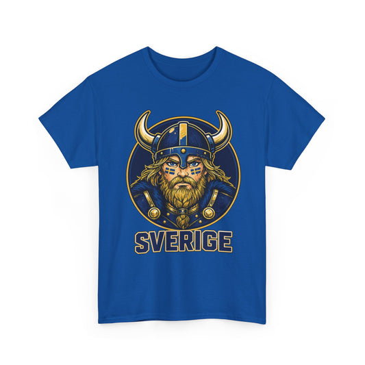 Sverige Viking T-Shirt – Svensk Supportertröja | Unisex