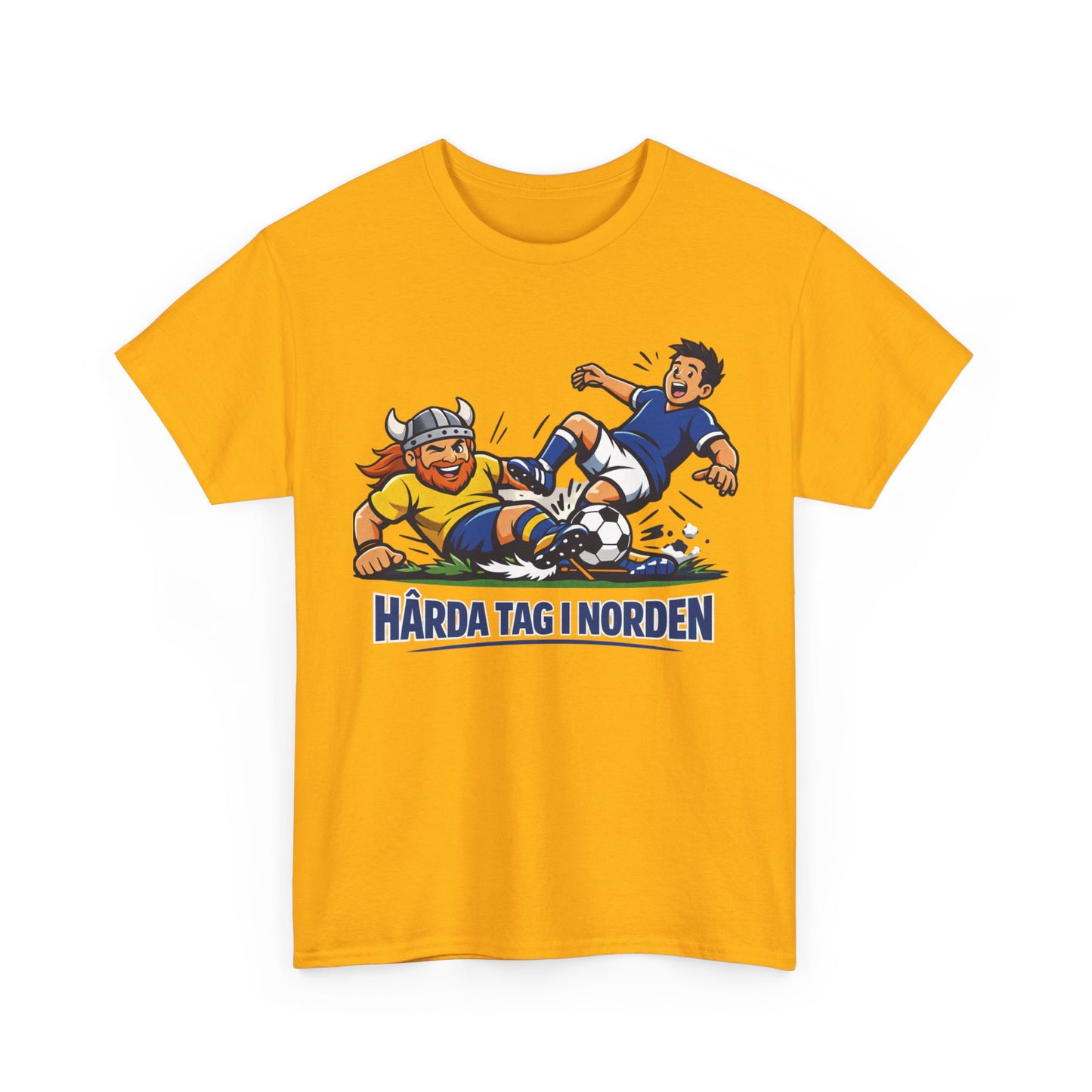 Hårda Tag i Norden T-Shirt – Svensk Fotbollshumor | Unisex