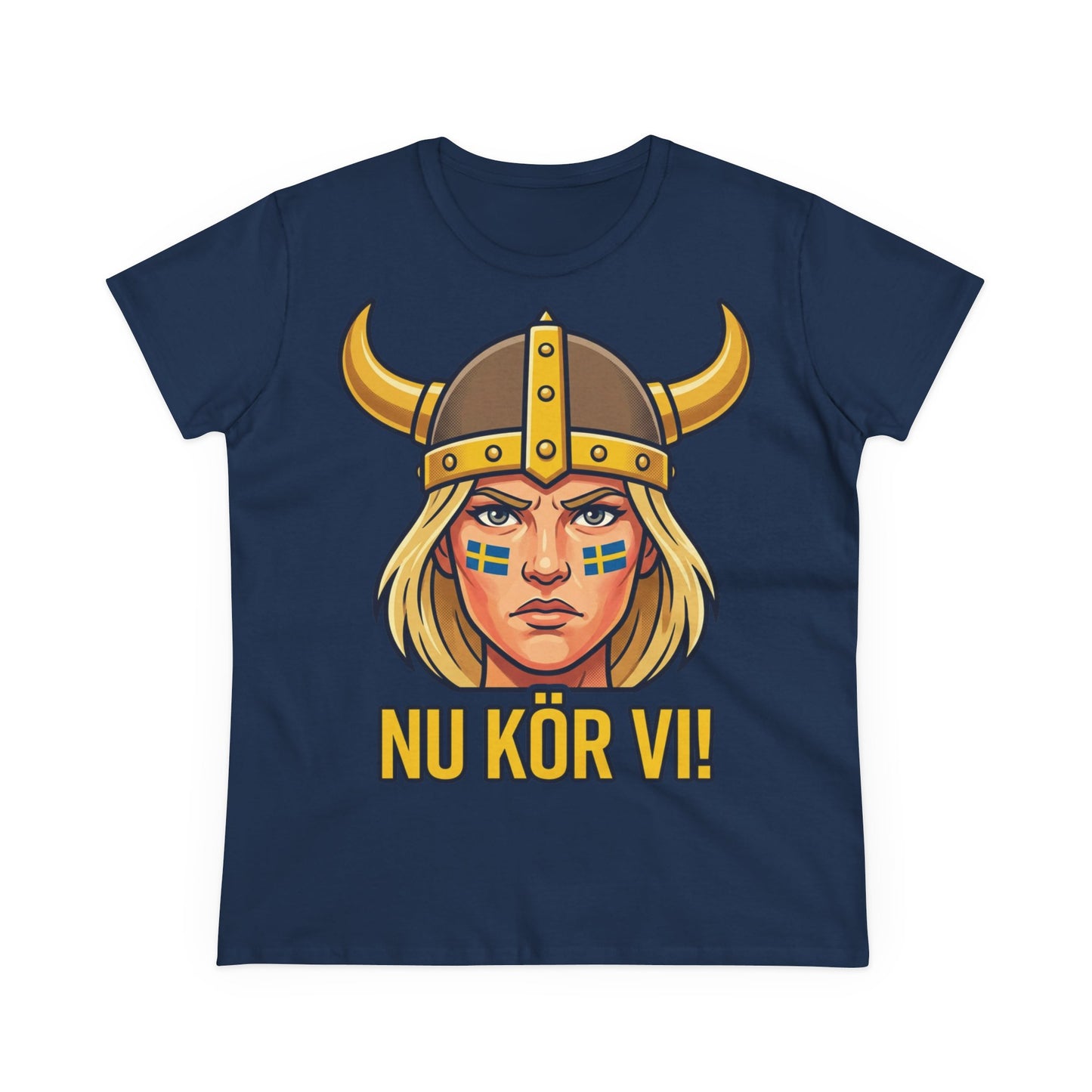 Nu Kör Vi! – Viking T-Shirt för Dam