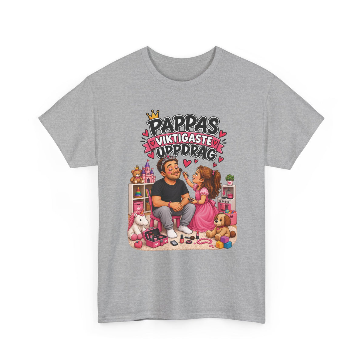 Pappas Värld – T-Shirt för Pappa & Barn