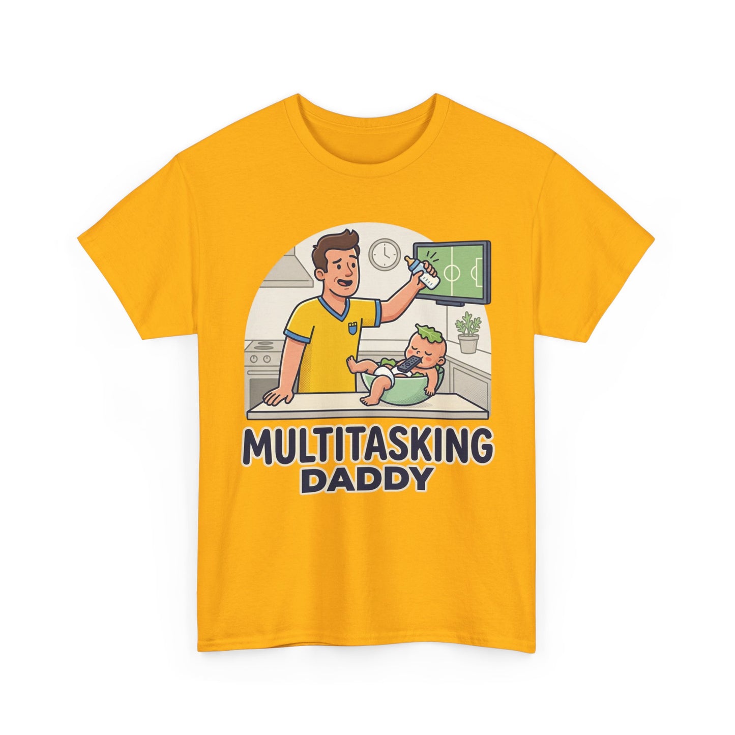 Multitasking Daddy T-Shirt – Rolig Pappa Tröja