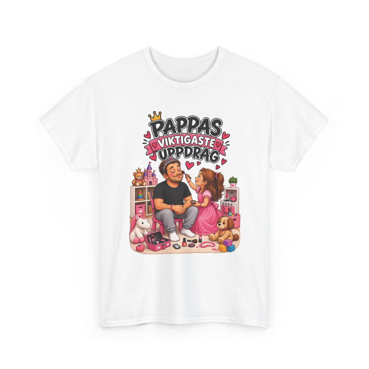 Pappas Värld – T-Shirt för Pappa & Barn