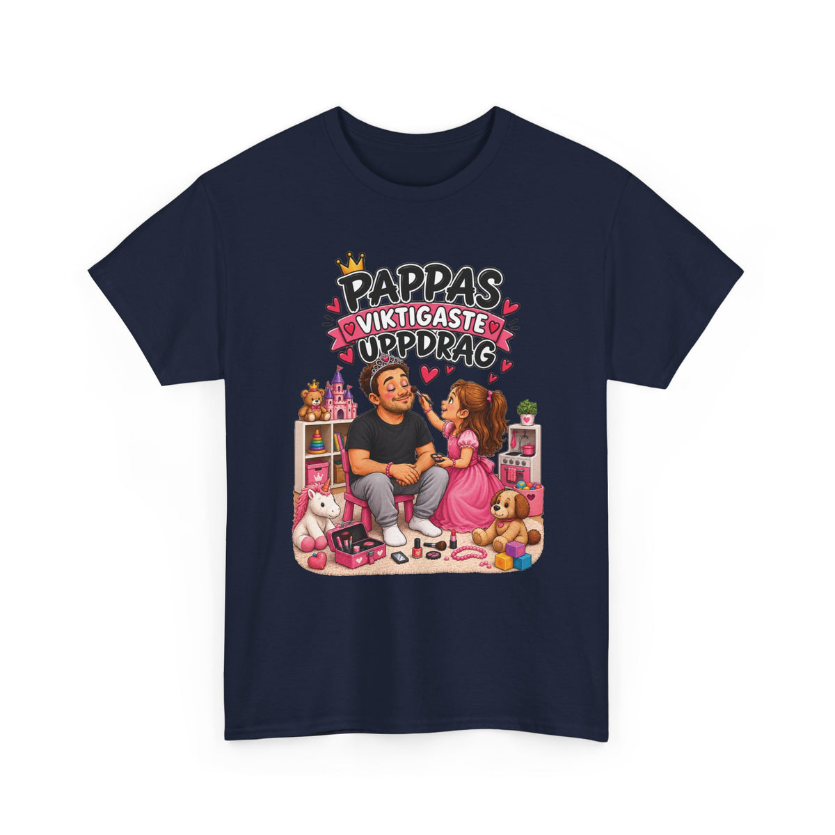Pappas Värld – T-Shirt för Pappa & Barn