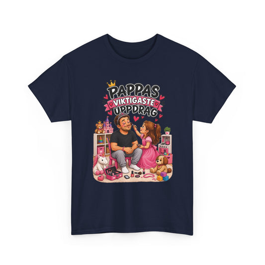 Pappas Värld – T-Shirt för Pappa & Barn
