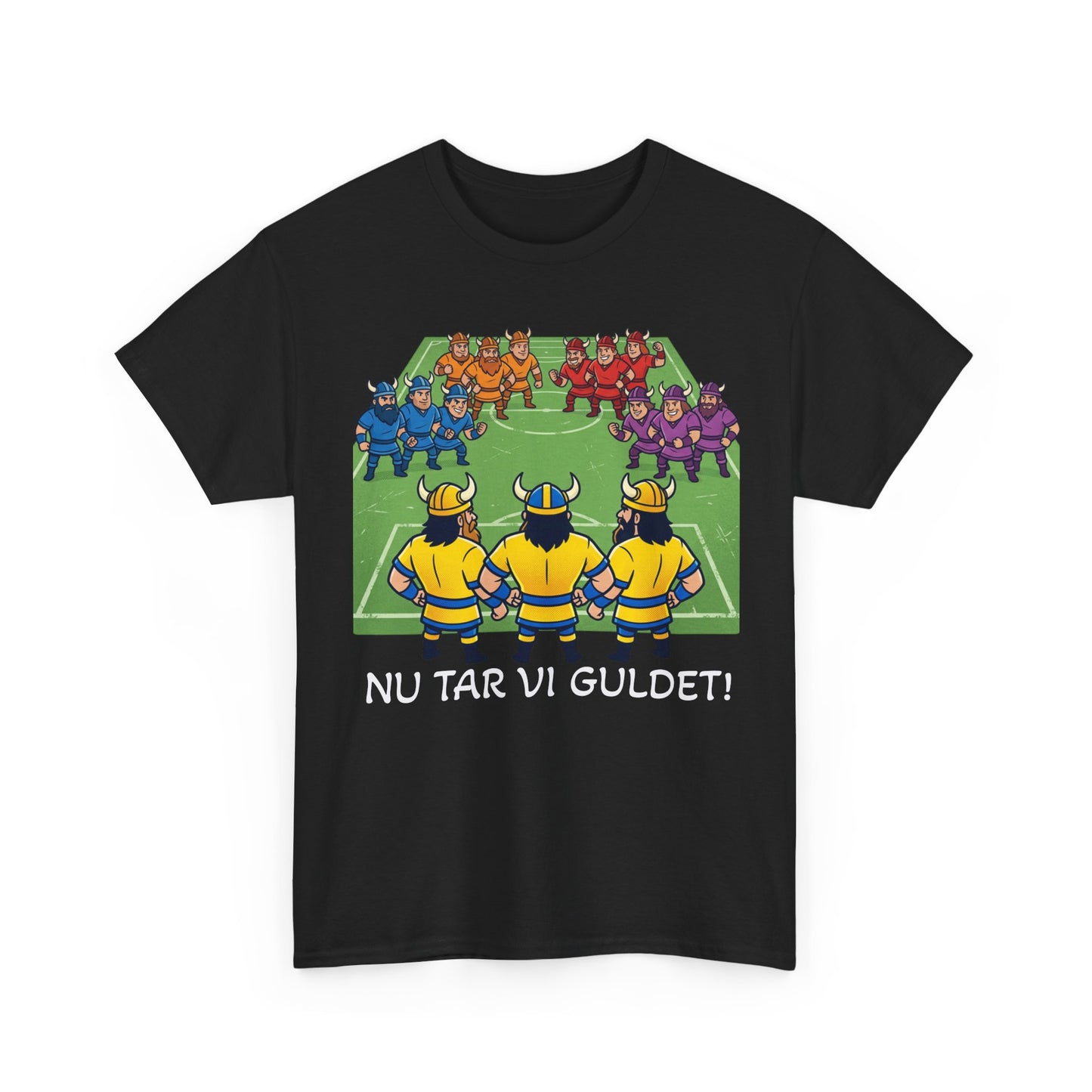 Nu Tar Vi Guldet T-Shirt – Svensk Supportertröja | Unisex