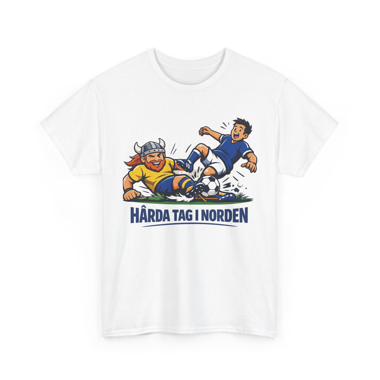 Hårda Tag i Norden T-Shirt – Svensk Fotbollshumor | Unisex