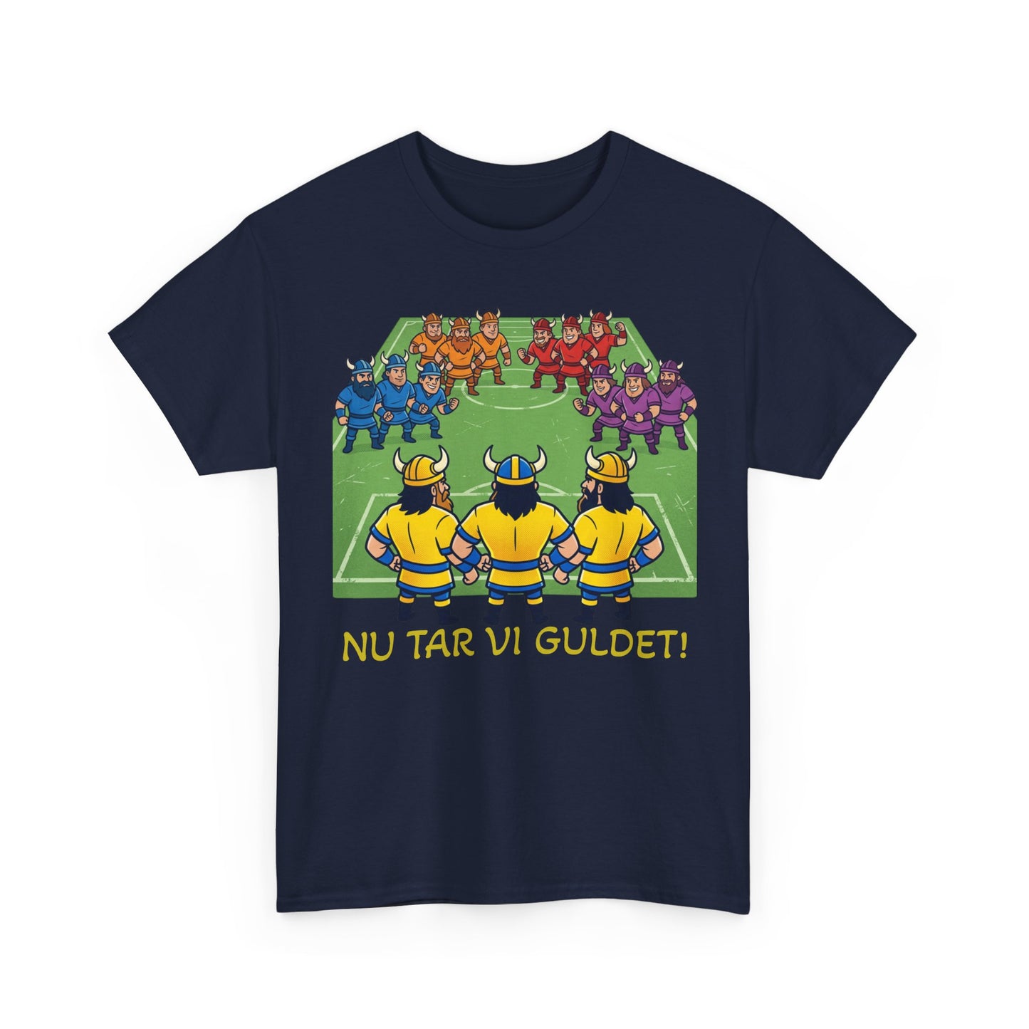 Nu Tar Vi Guldet T-Shirt – Svensk Supportertröja | Unisex