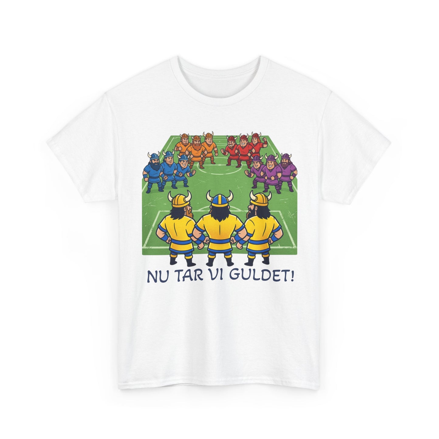 Nu Tar Vi Guldet T-Shirt – Svensk Supportertröja | Unisex