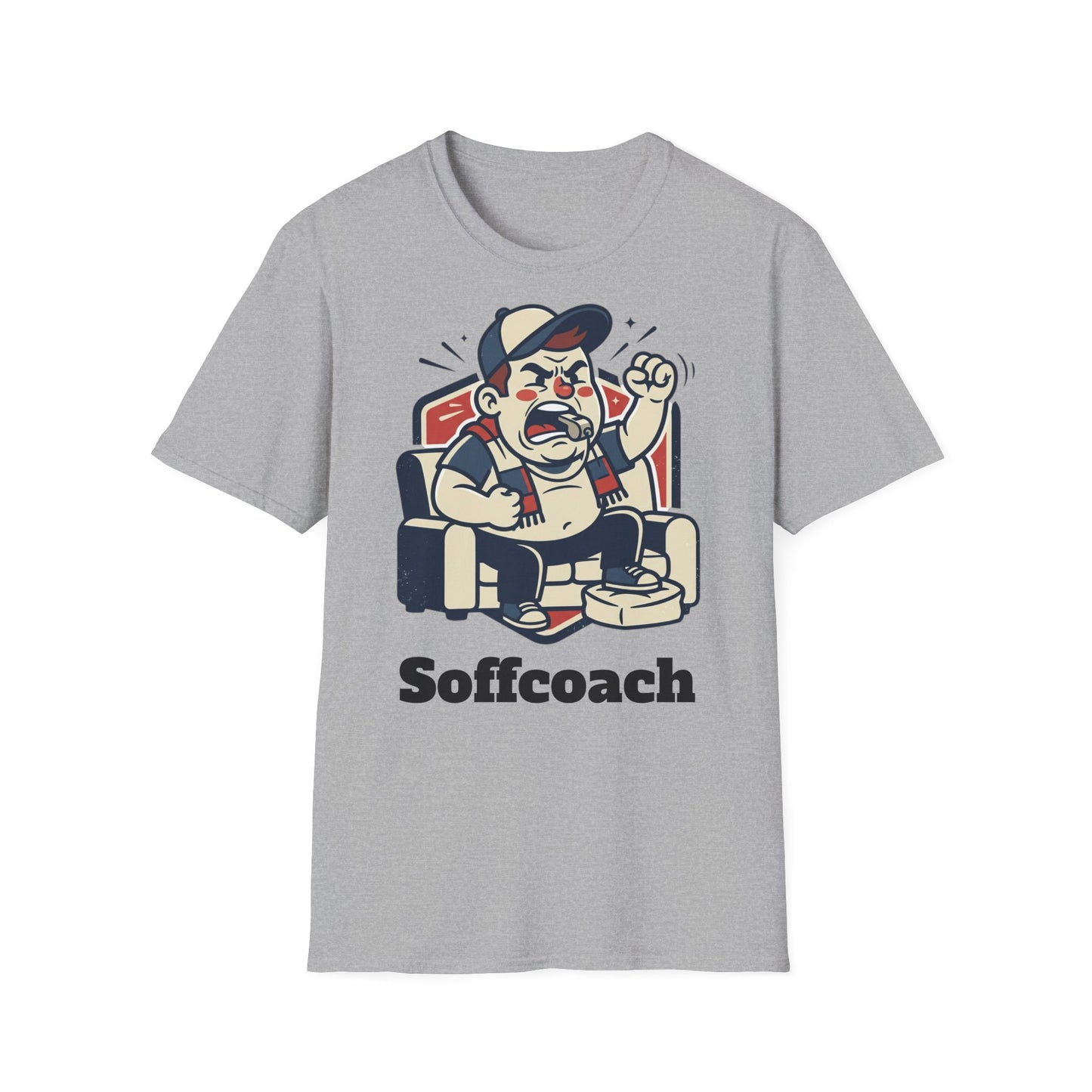 Soffcoach T-Shirt – Rolig Fotbollströja för Matchkvällar