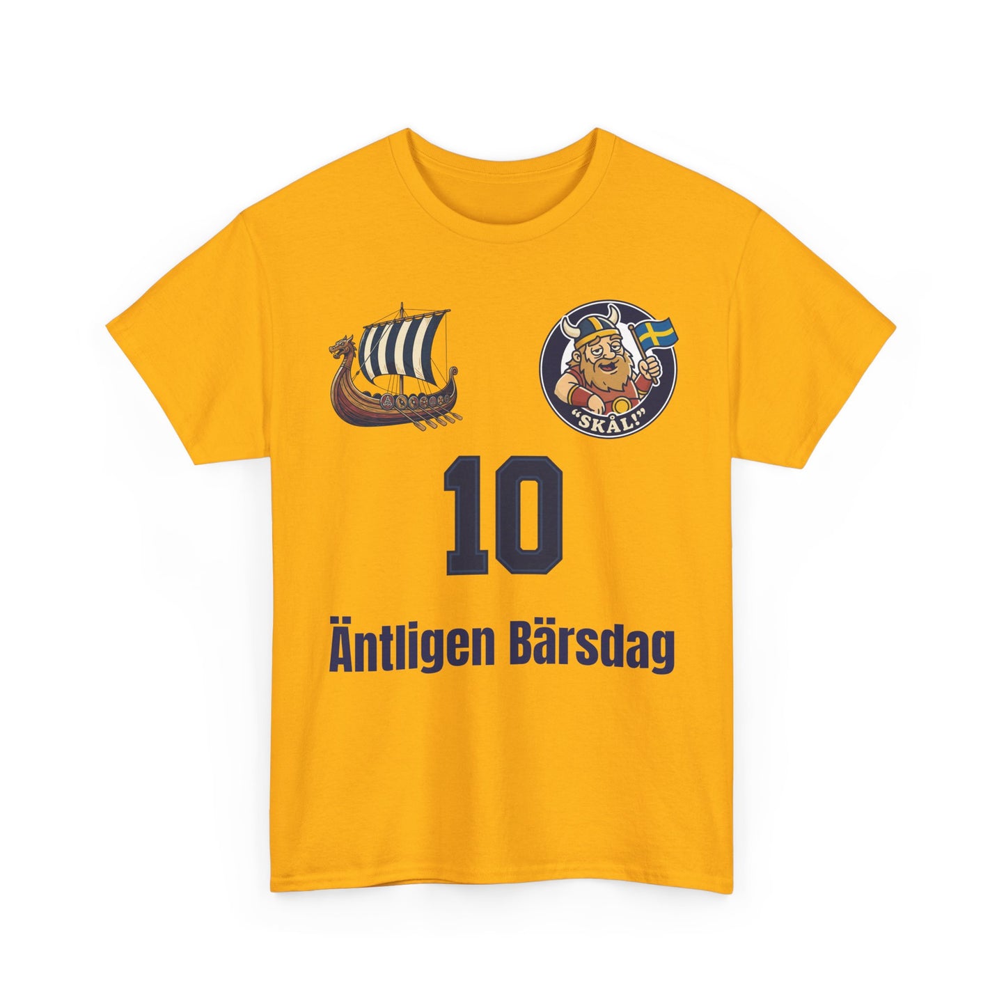 Äntligen Bärsdag T-Shirt – Rolig Viking & Öl Tröja | Unisex