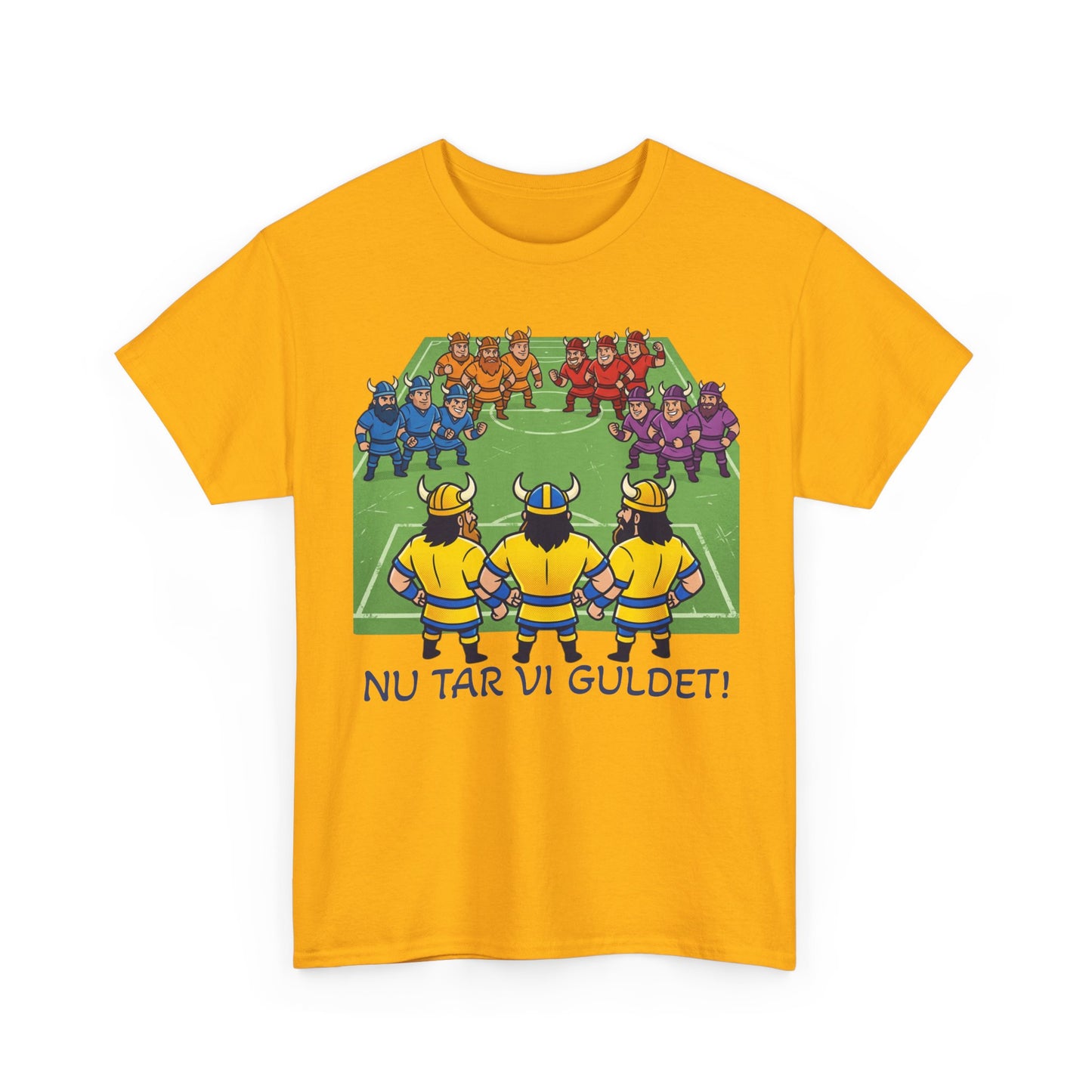 Nu Tar Vi Guldet T-Shirt – Svensk Supportertröja | Unisex