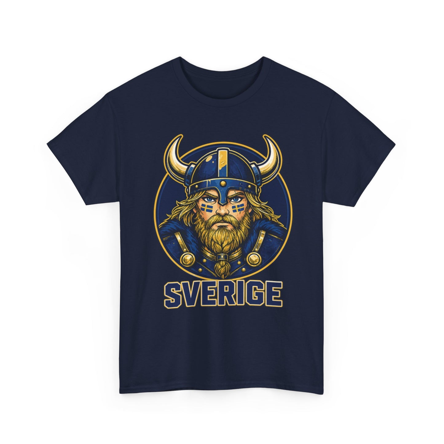 Sverige Viking T-Shirt – Svensk Supportertröja | Unisex