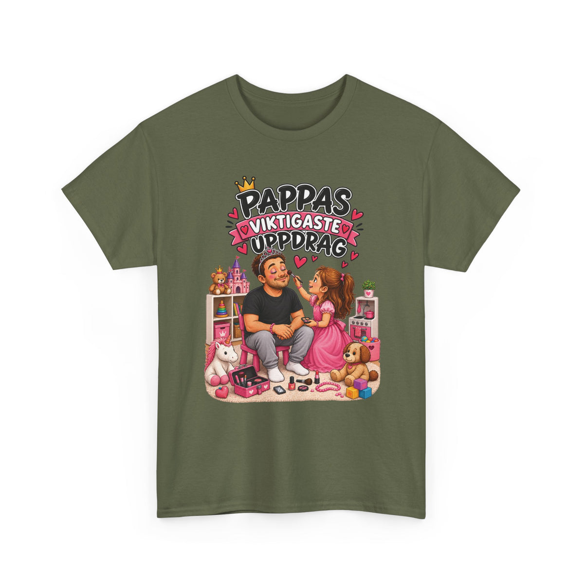 Pappas Värld – T-Shirt för Pappa & Barn